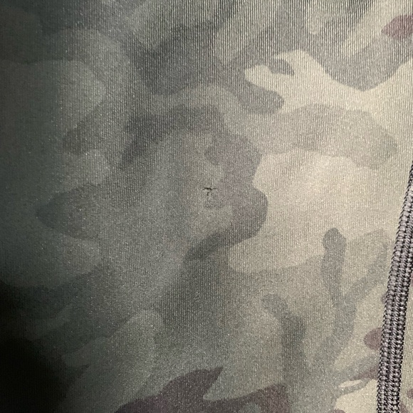 Lululemon Size 8 Wunder Under High-Rise Leggings Luxtreme Incognito Camo Green - Picture 6 of 6